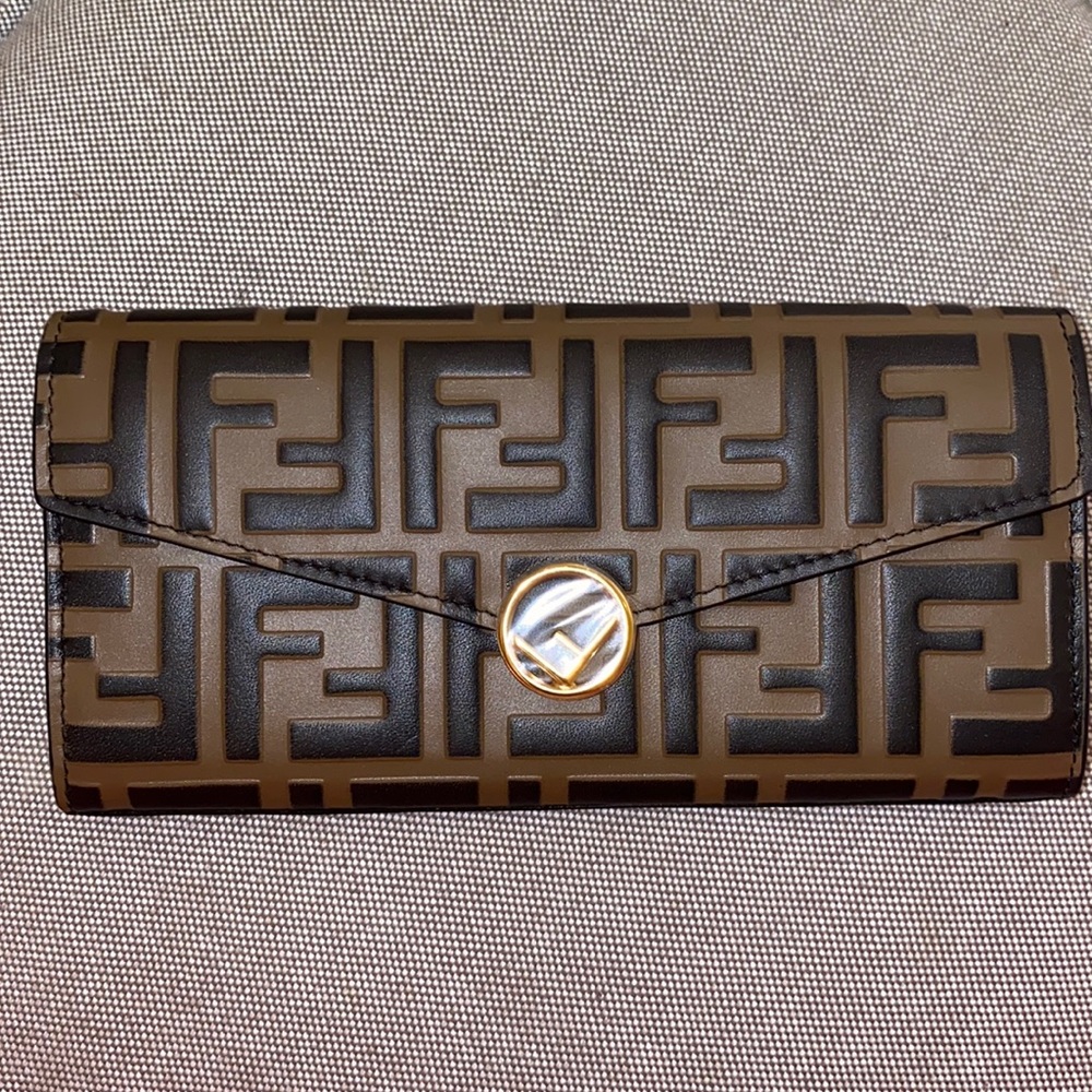 Fendi continental wallet